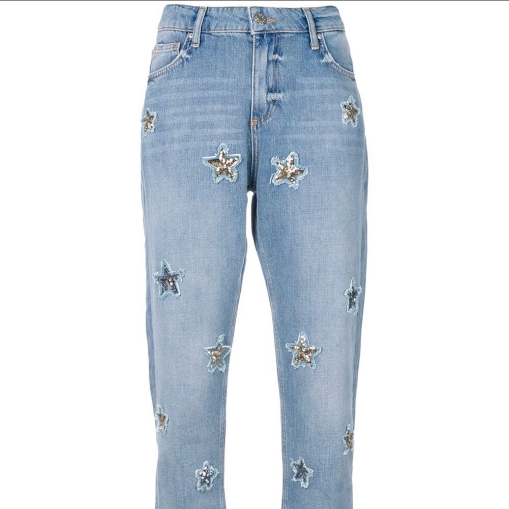 ZOE KARSSEN Embellished Stars Jeans